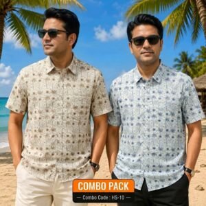Half Sleeve Summer Shirt Combo HS-10